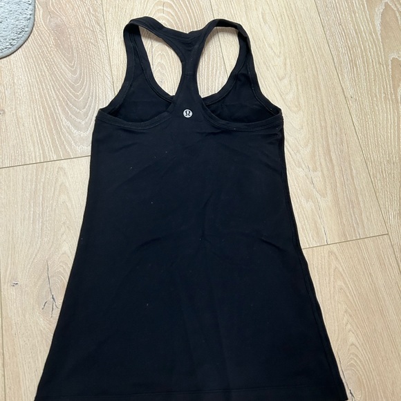 Lululemon cool racer back tank Luon size 2 black - Picture 2 of 4